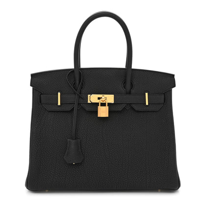 Hermes Togo Birkin 30 Black 1 of 11