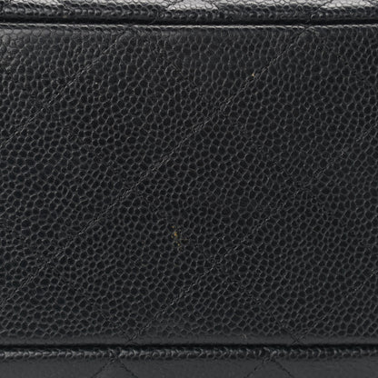 Chanel Caviar Quilted Jumbo Single Flap Black 10 of 18