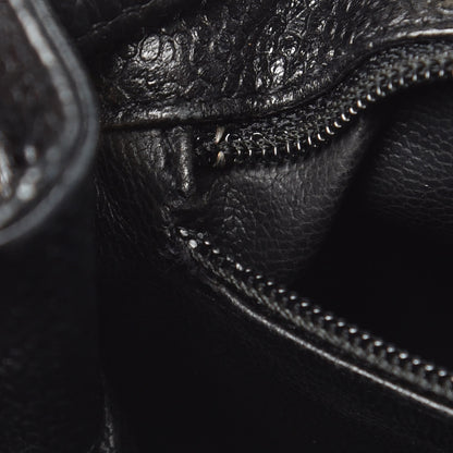 Chanel Caviar CC Backpack Black 12 of 13
