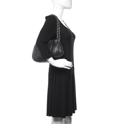 Chanel Caviar Half Moon Large Flap Black 2 of 15