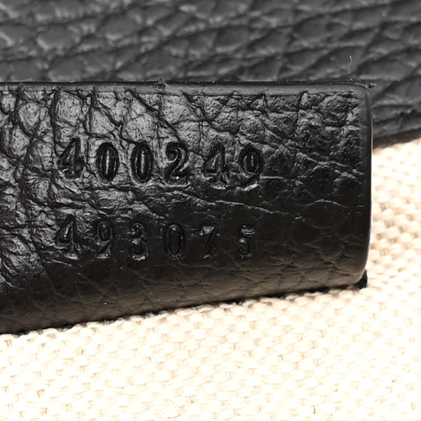 Pebbled Calfskin Small Dionysus Shoulder Bag Black