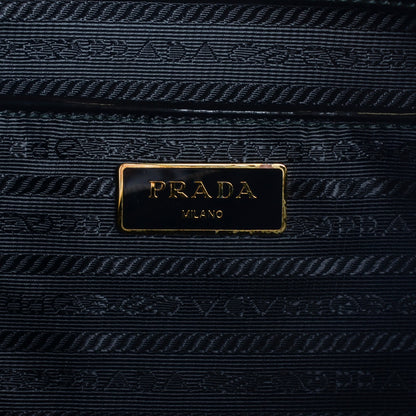 Prada Spazzolato Large Double Zip Tote Black 17 of 20