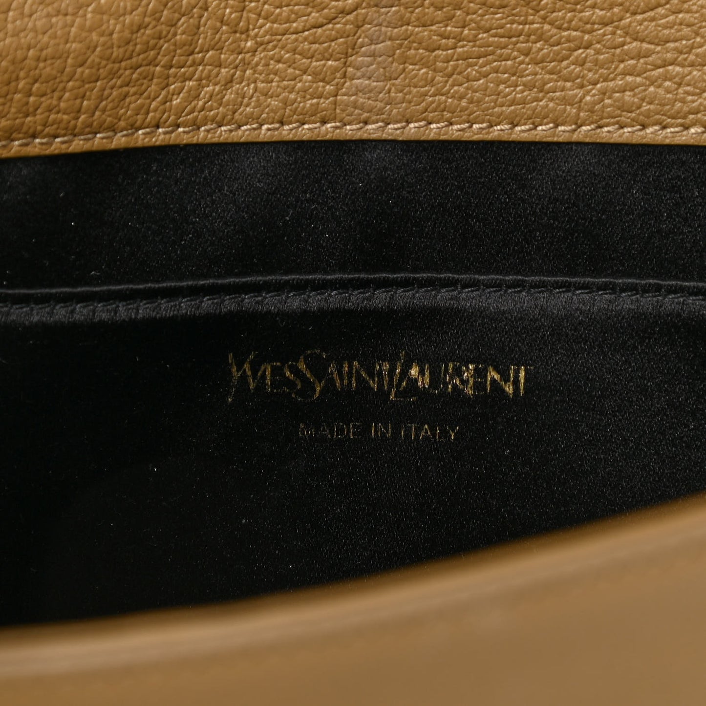 Calfskin Monogram Large Belle De Jour Clutch Beige