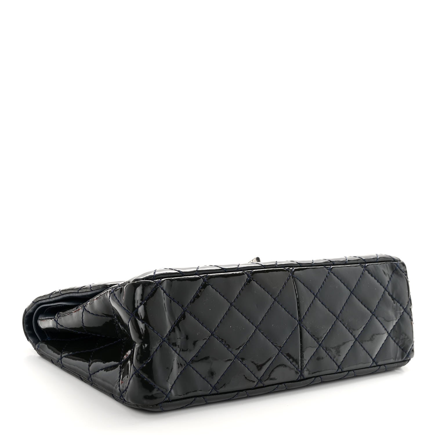Chanel Patent Quilted 2.55 Reissue 226 Flap Navy 4 of 13