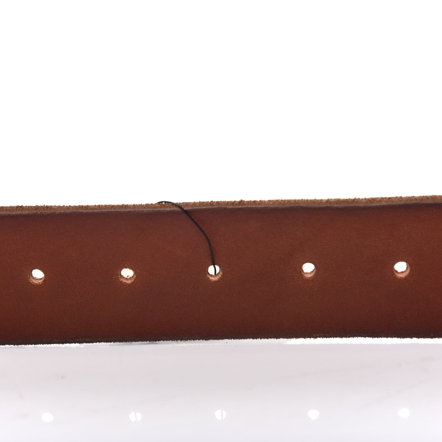 Gucci Calfskin Brass Feline Buckle Belt 90 36 Toscano 3 of 5
