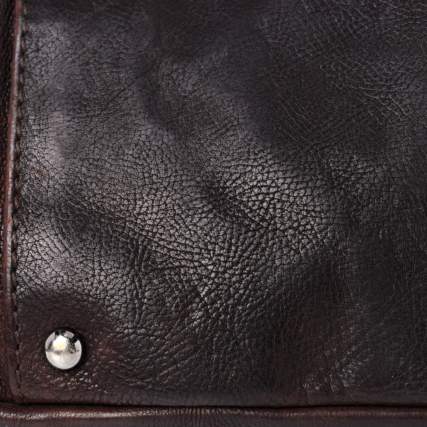 Chanel Calfskin Diamond Stitch Accordion Flap Brown 12 of 36