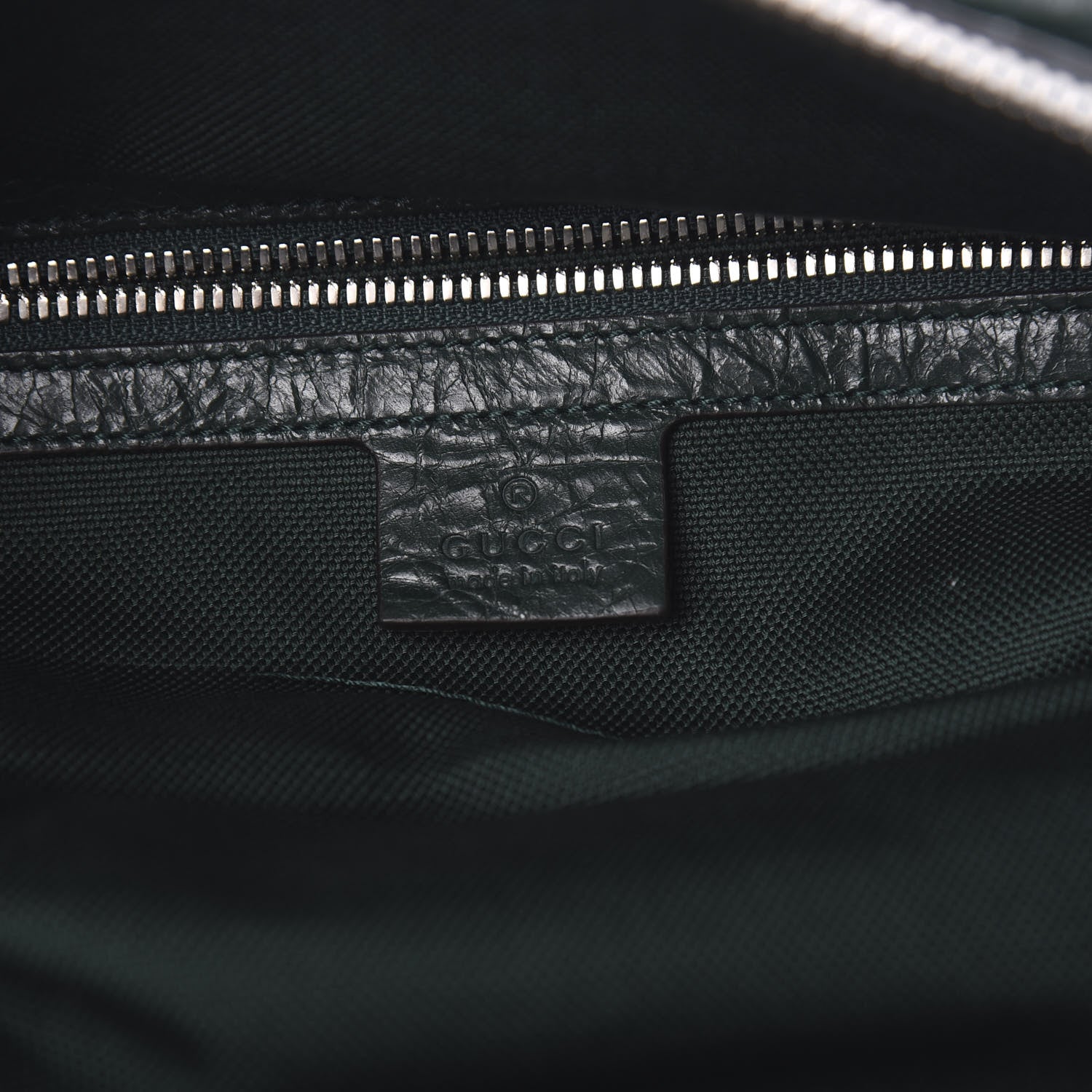 Gucci Fluffy Calfskin Morpheus Convertible Backpack Green 5 of 10