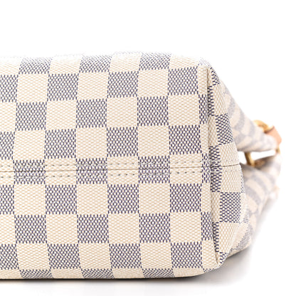 Louis Vuitton Damier Azur Graceful PM Rose Ballerine 7 of 9