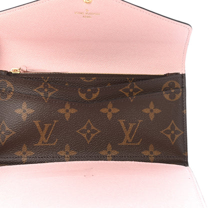 Louis Vuitton Monogram Josephine Wallet Rose Ballerine 5 of 6