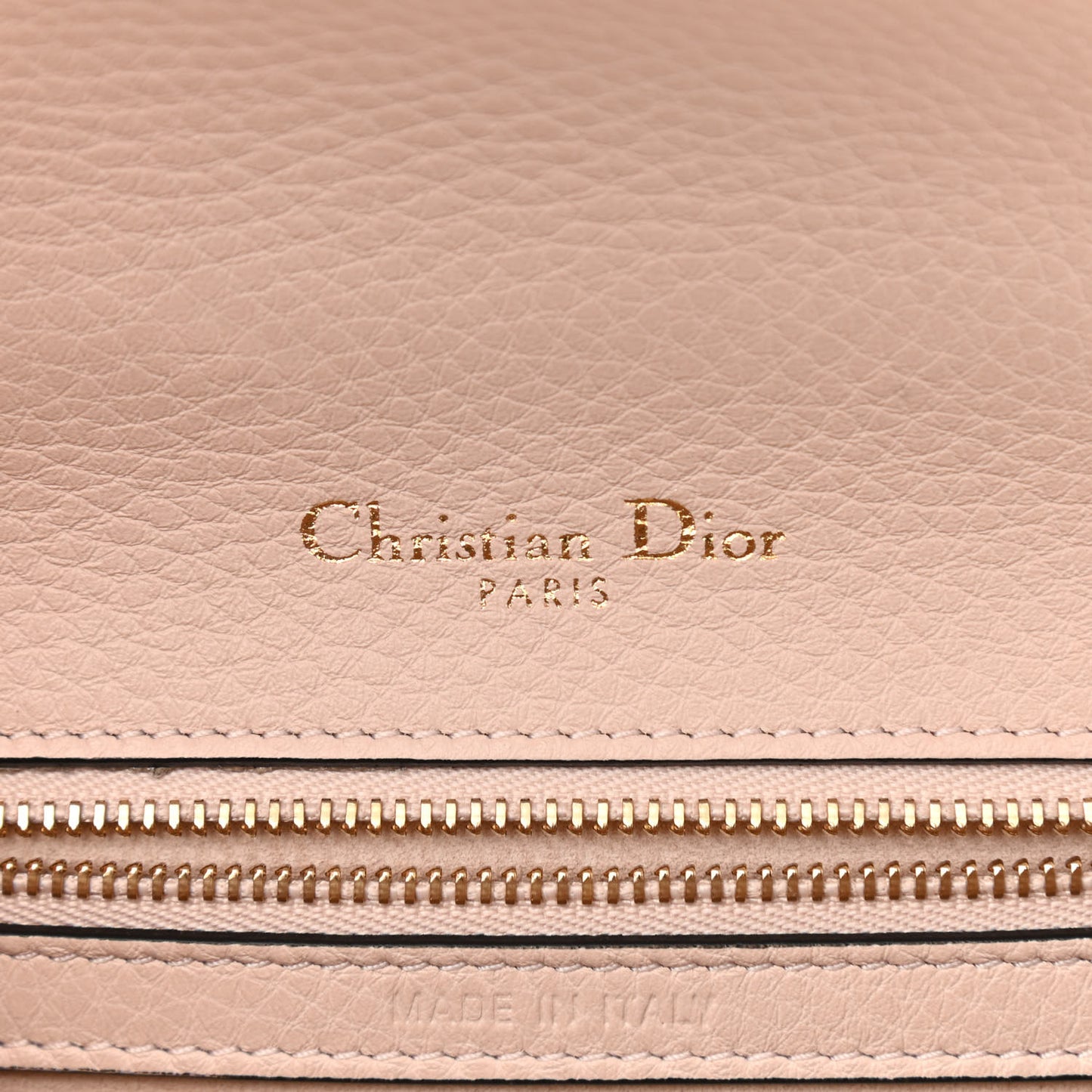 Grained Calfskin Small Diorama Flap Bag Rose Poudre