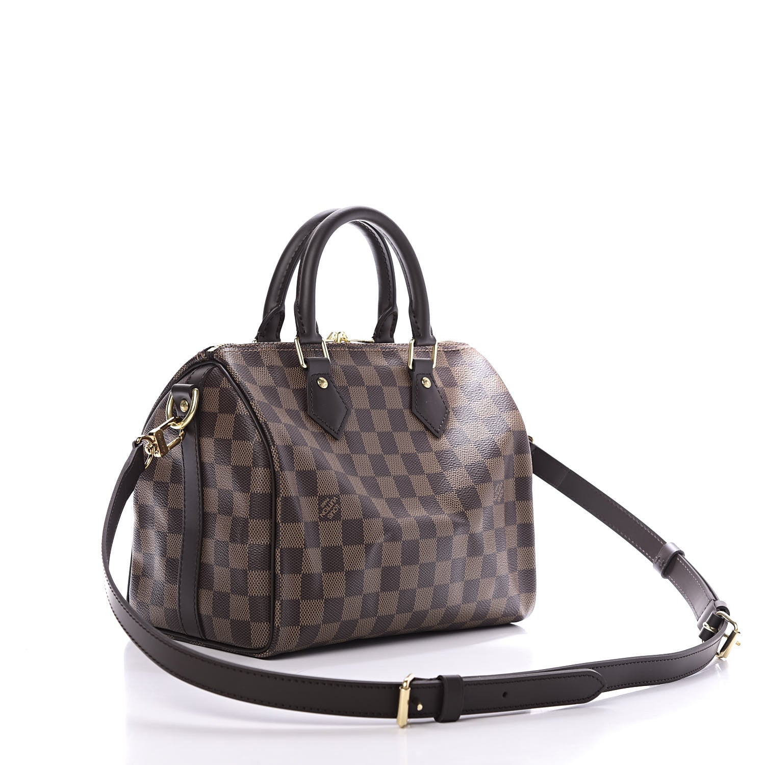 Louis Vuitton Damier Ebene Speedy Bandouliere 25 3 of 8