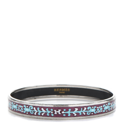 Hermes Enamel Printed Narrow Bracelet 65 1 of 5