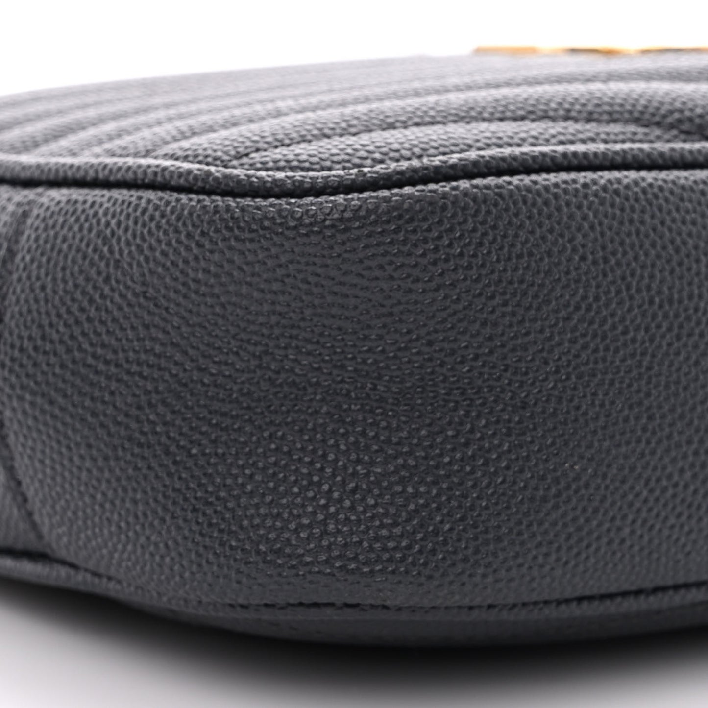 Grain De Poudre Matelasse Monogram Mini Lou Camera Bag Dark Smog