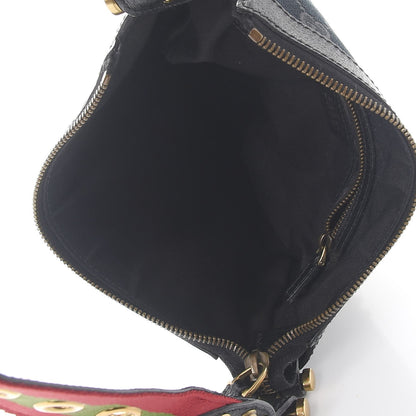 Gucci Monogram Studded Small Pelham Shoulder Bag Black 5 of 10