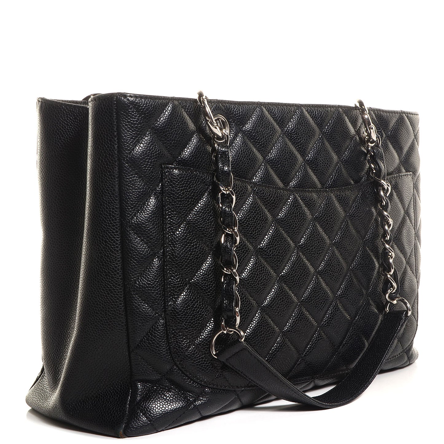 Caviar Grand Shopping Tote GST Black