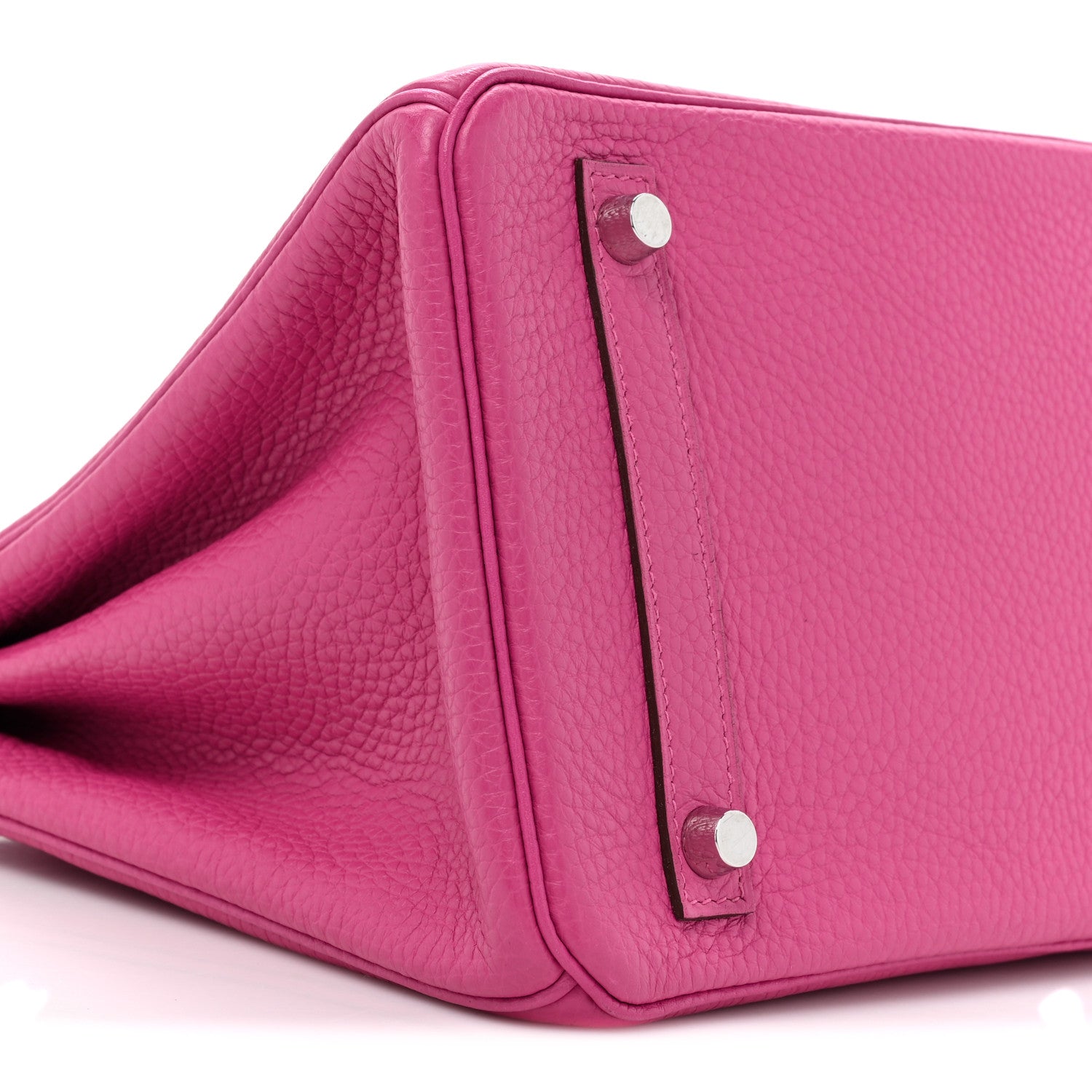 Hermes Taurillon Clemence Birkin 30 Magnolia 8 of 11
