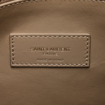 Saint Laurent Supple Calfskin Large Le 5 A 7 Soft Hobo Dusty Grey 6 of 9