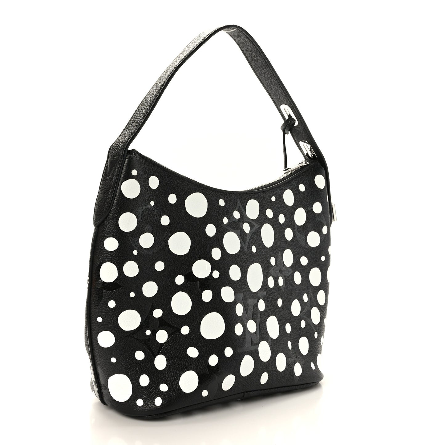 LV X YK Empreinte Marshmallow Hobo PM Black White