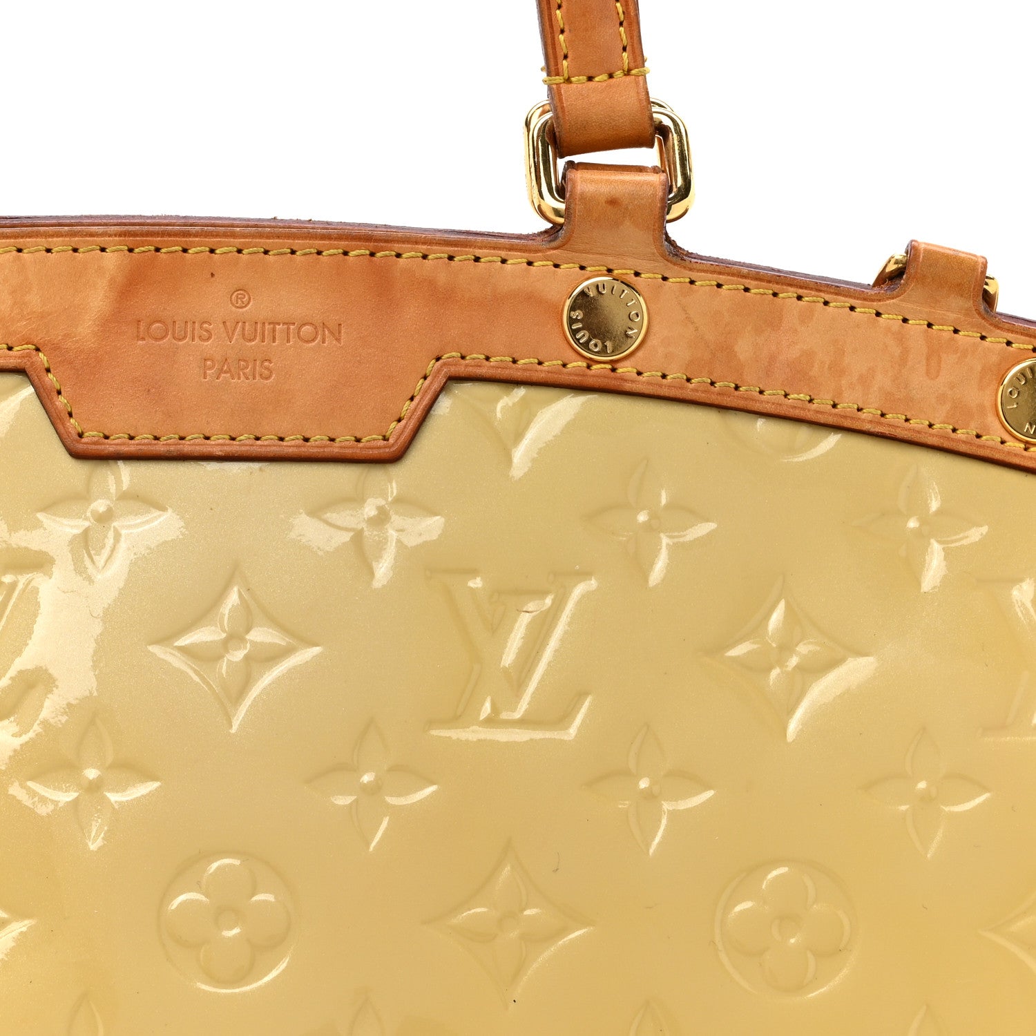 Louis Vuitton Vernis Brea MM Blanc Corail 7 of 19