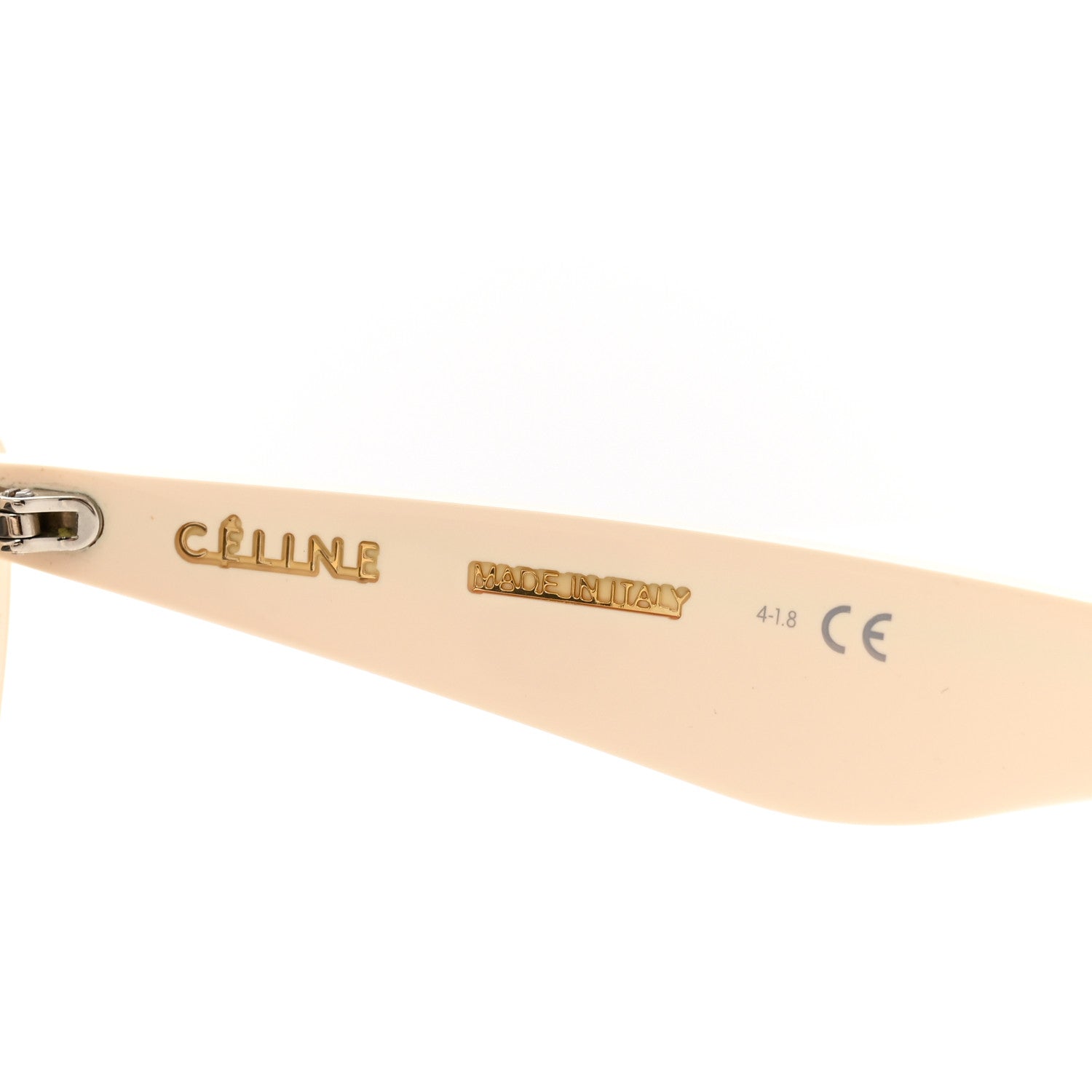 Celine Acetate Cat Eye Sunglasses CL40019I Ivory 6 of 6