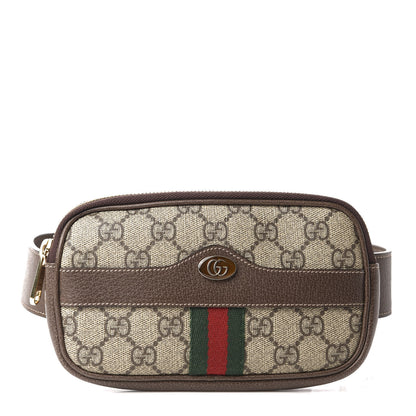 Gucci GG Supreme Monogram Ophidia Belted iPhone Case 65 26 Dark Brown 1 of 11