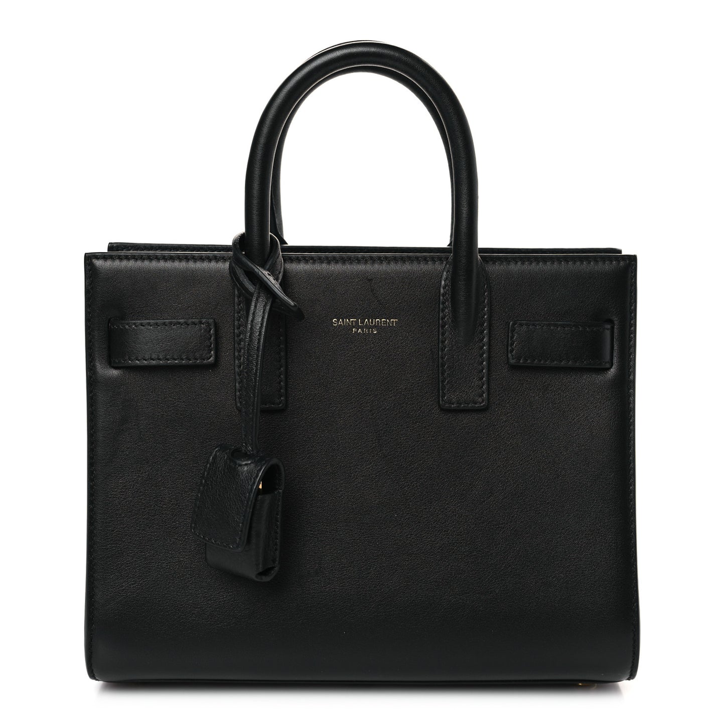 Calfskin Nano Sac De Jour Black
