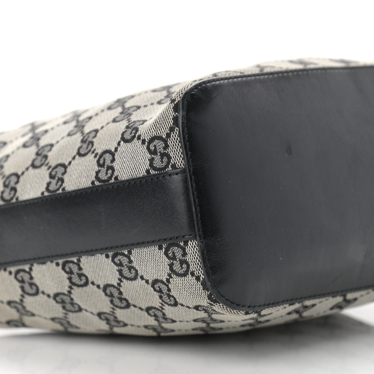 Monogram GG Small Clasp Hobo Black