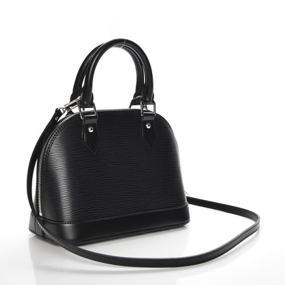 Louis Vuitton Epi Alma BB Black 4 of 8