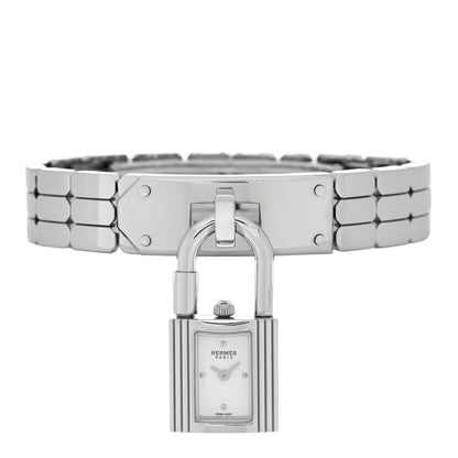 Hermes Stainless Steel 16mm Kelly Quartz Watch 2 of 6