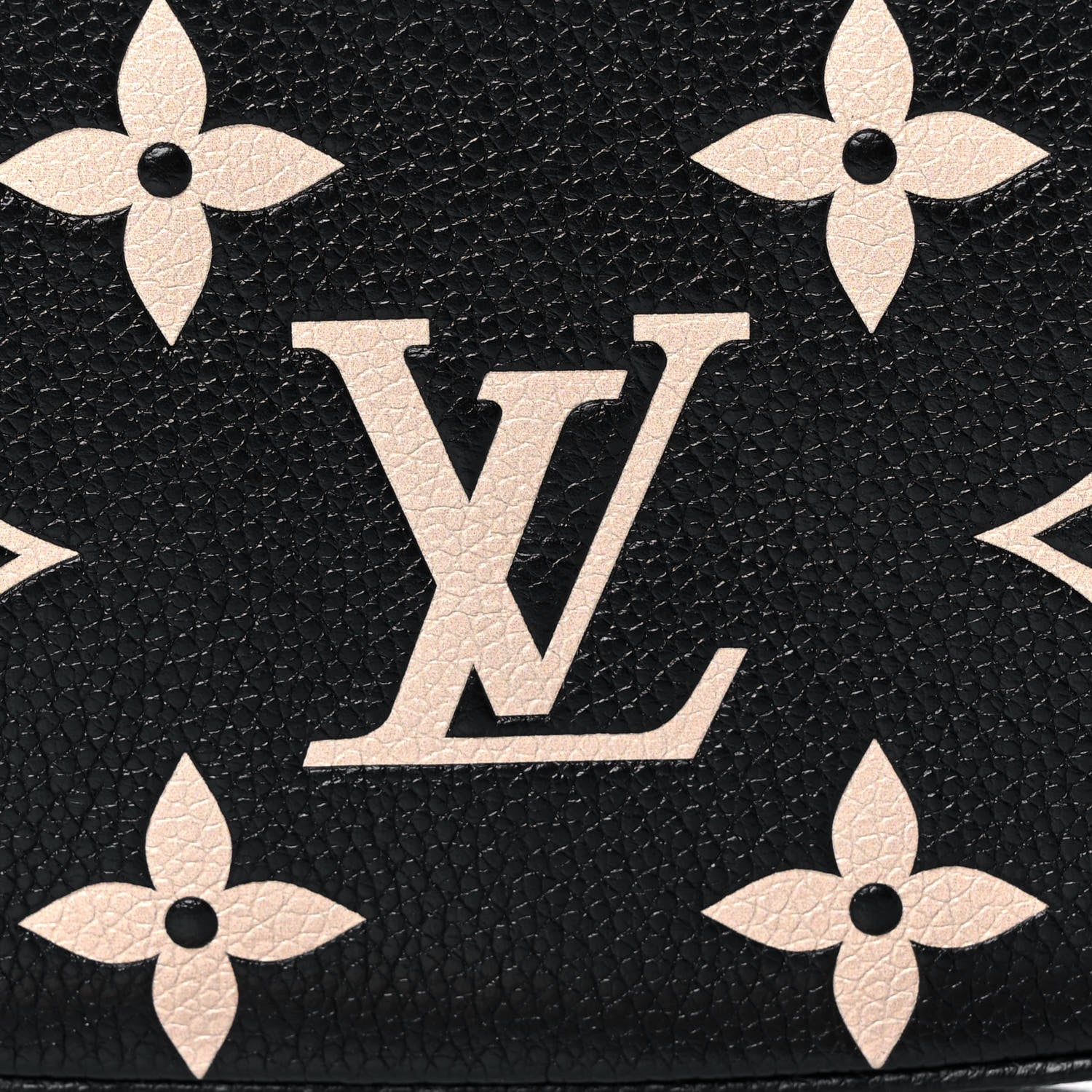 Louis Vuitton Empreinte Monogram Giant Mini Pochette Accessories Black 6 of 9