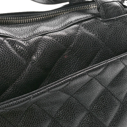 Chanel Caviar Quilted Bowler Black 11 of 11