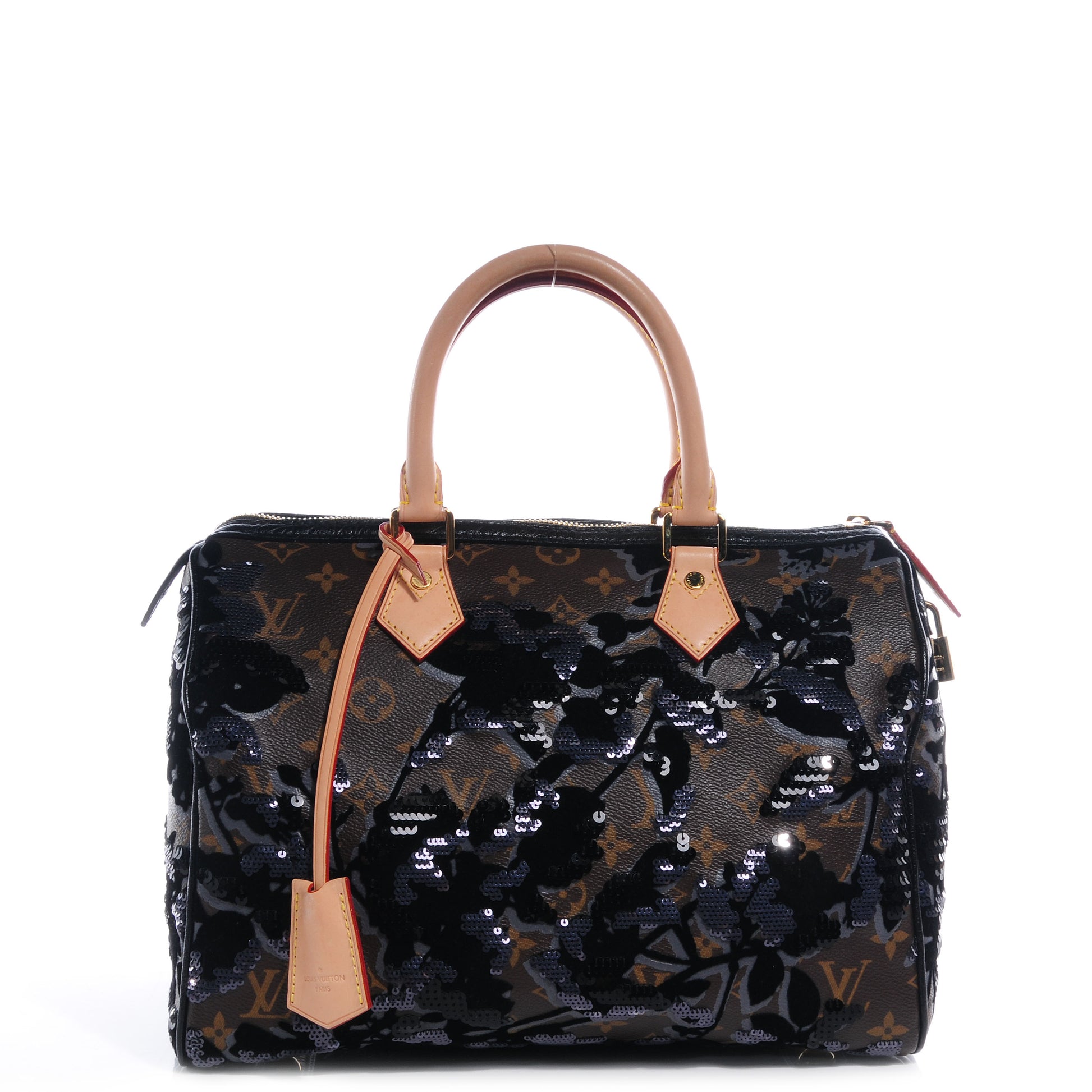 Louis Vuitton Monogram Fleur De Jais Sequins Speedy 30 1 of 9
