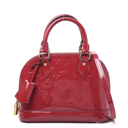 Louis Vuitton Vernis Alma BB Rose Indien 1 of 14