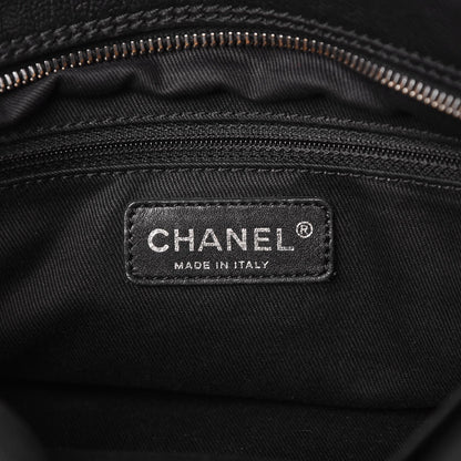 Chanel Calfskin Small Diamond Stitch Tote Black 5 of 13