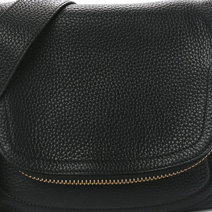 Tom Ford Grained Calfskin Medium Jennifer Crossbody Bag Black 7 of 10