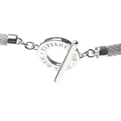 Tiffany Sterling Silver Somerset Mesh Toggle Necklace 5 of 6