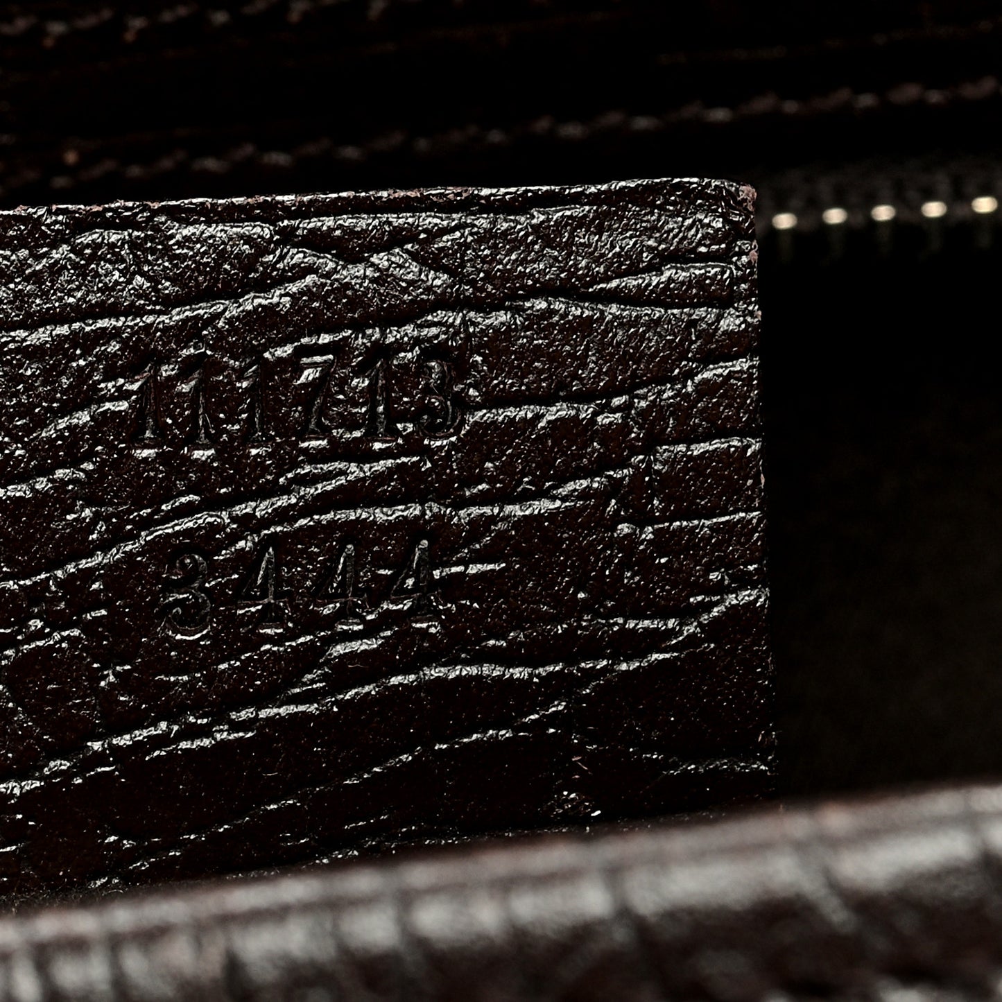 Monogram Bamboo Bullet Bag Dark Brown