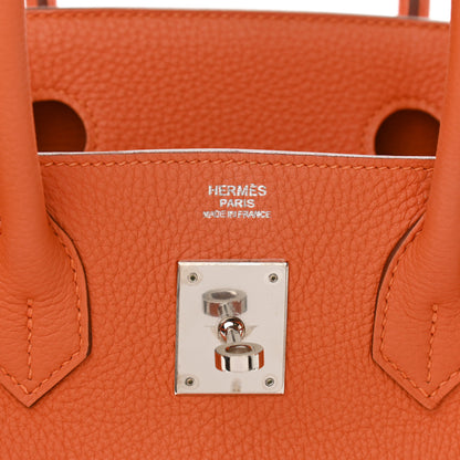 Hermes Togo Birkin 30 Orange 6 of 15