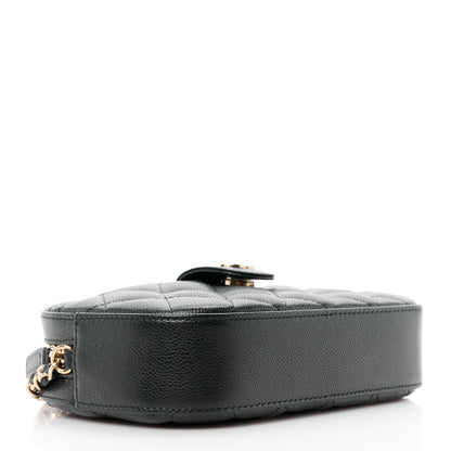 Chanel Caviar Quilted Chain Camera Bag Black 4 of 10
