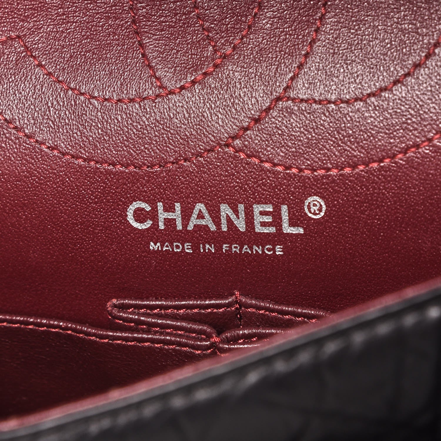 Chanel Aged Calfskin Quilted 2.55 Reissue 225 Flap Black 6 of 7
