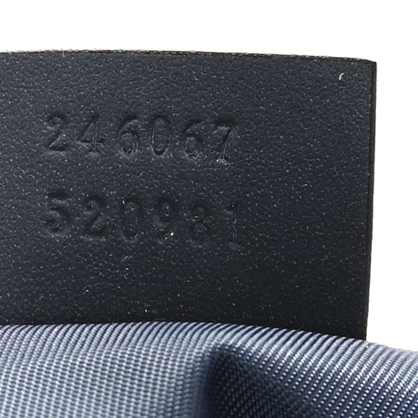 Guccissima Medium Messenger Bag Navy Blue