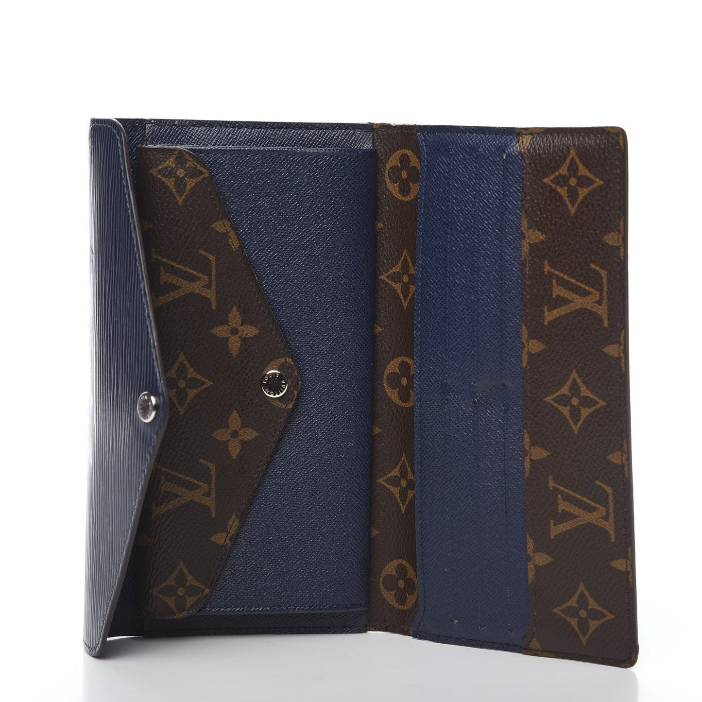Monogram Epi Marie-Lou Long Wallet Indigo