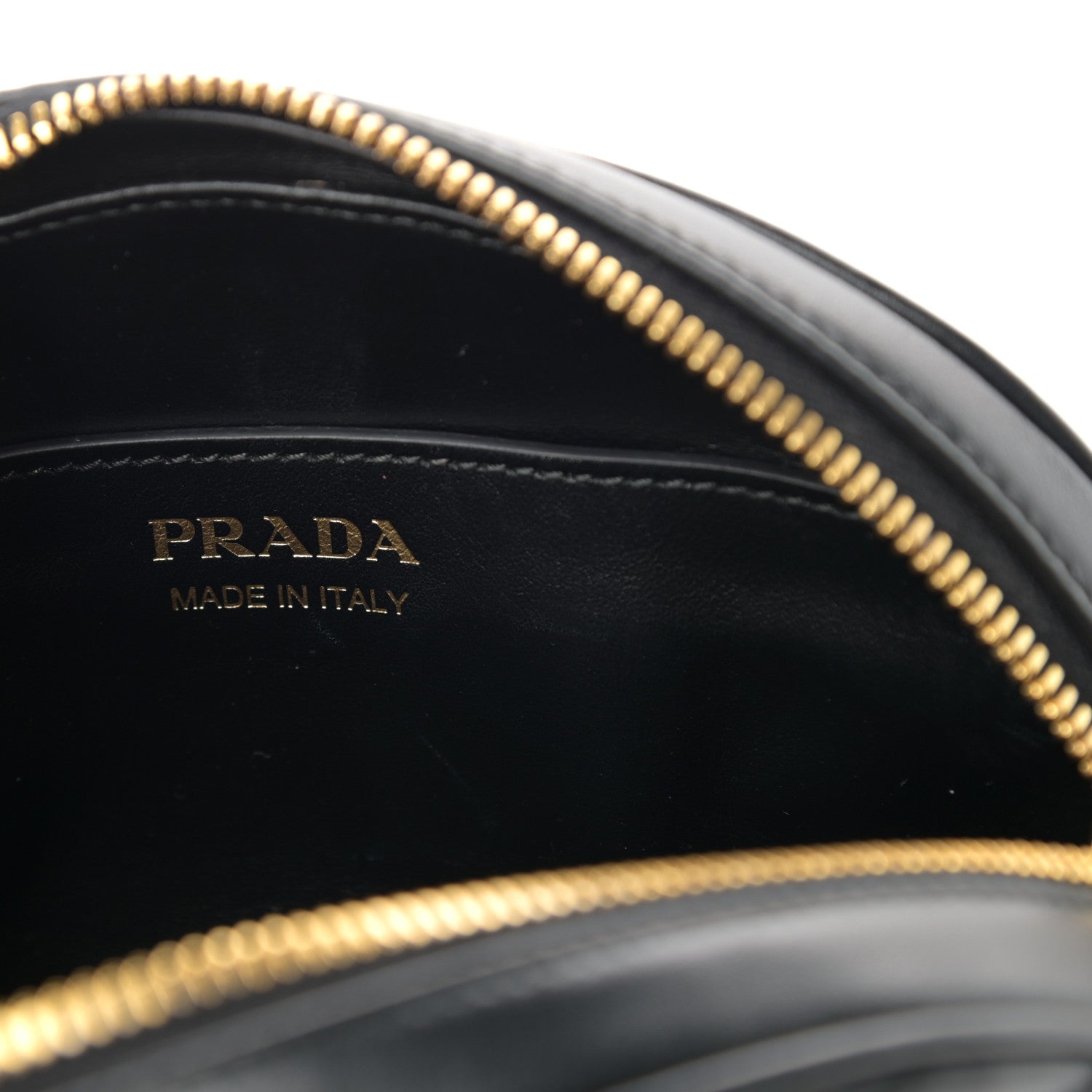 Prada Soft Calfskin Impunture Diagramme Belt Bag Black 6 of 14