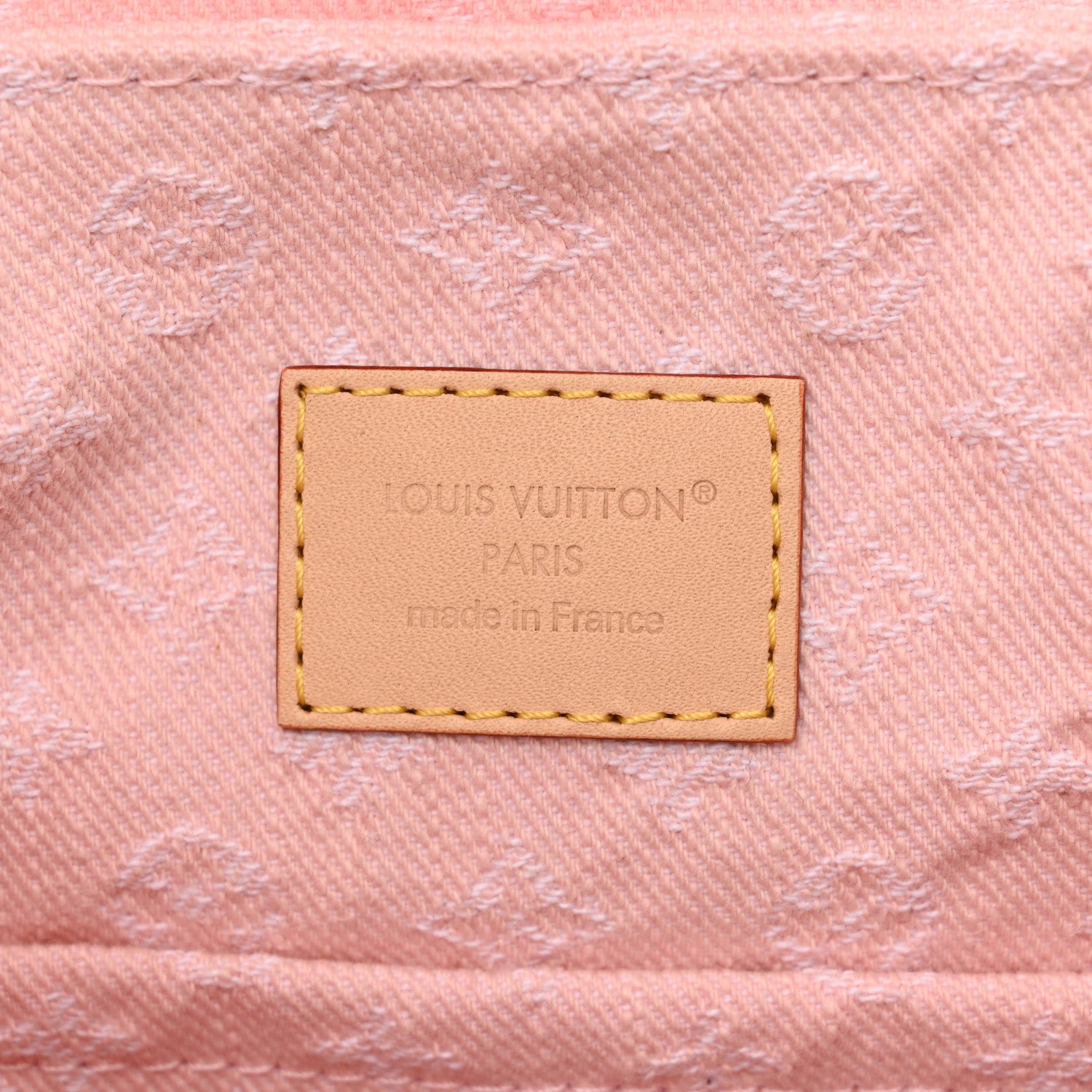 Louis Vuitton Denim Venice Backpack Washed Pink 6 of 9