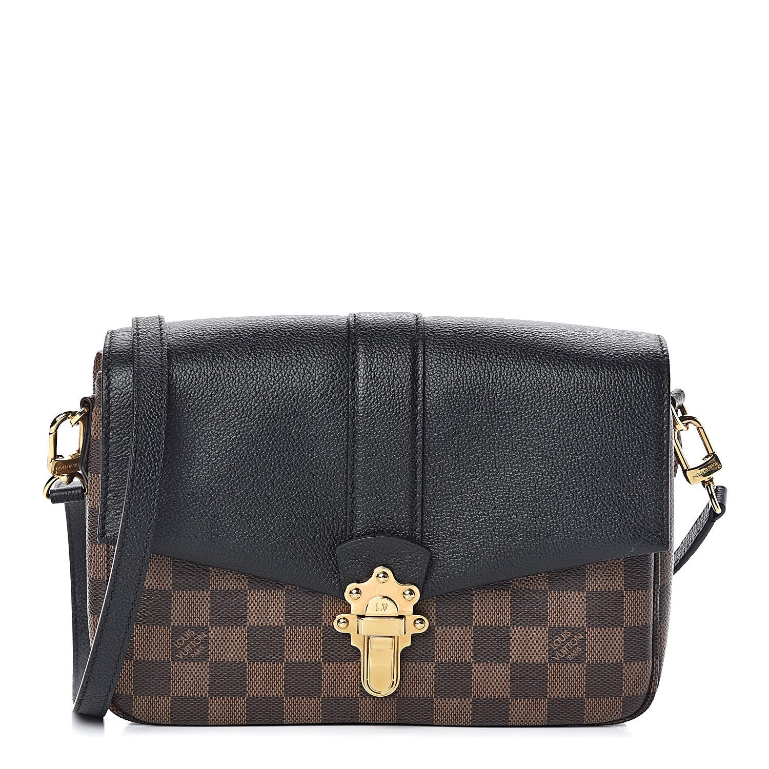 Louis Vuitton Damier Ebene Clapton Black 1 of 11