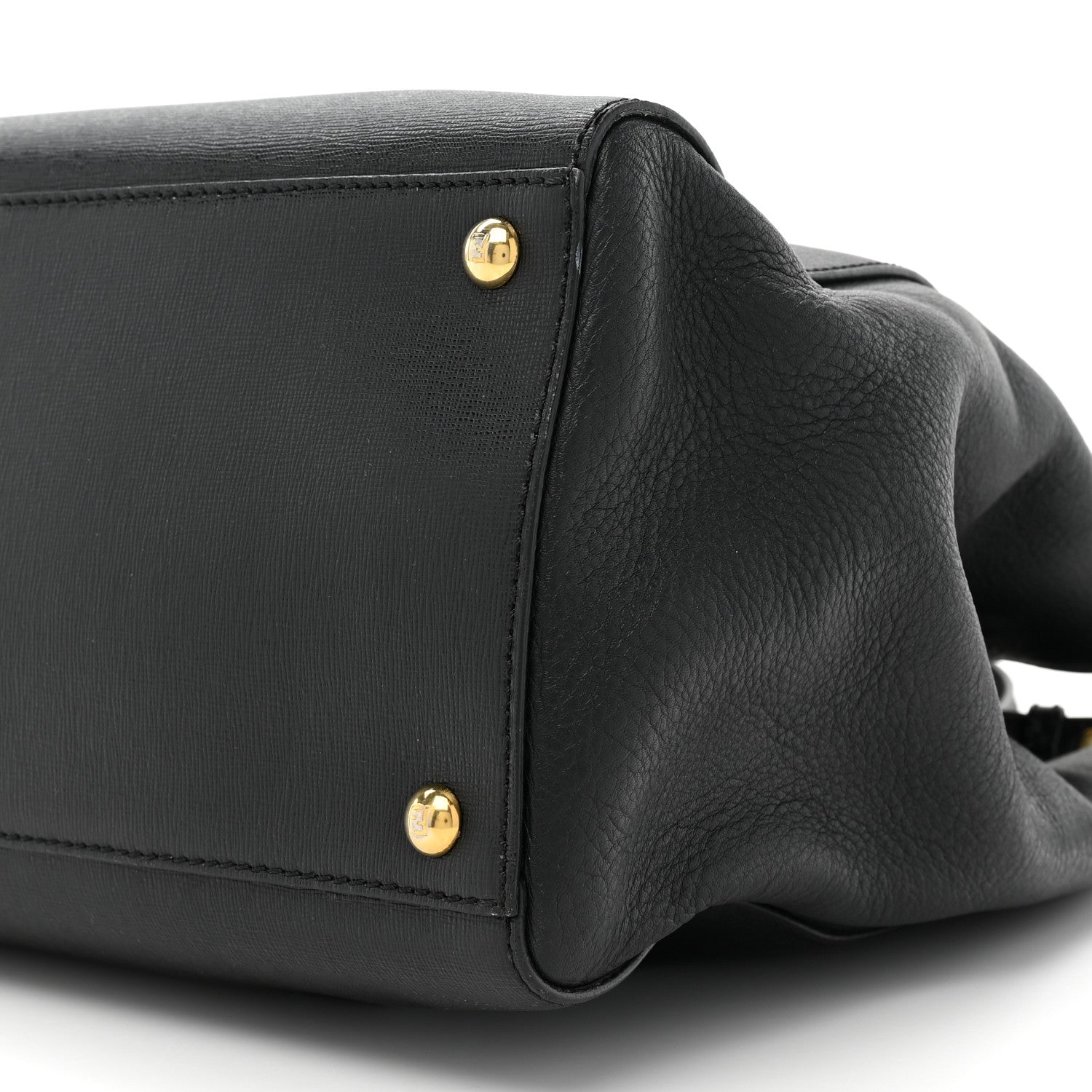 Fendi Vitello Elite Regular 2Jours Tote Black 10 of 15