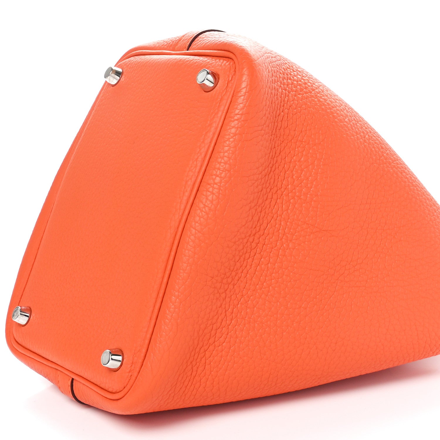 Hermes Taurillon Clemence Picotin Lock 18 PM Orange 10 of 10