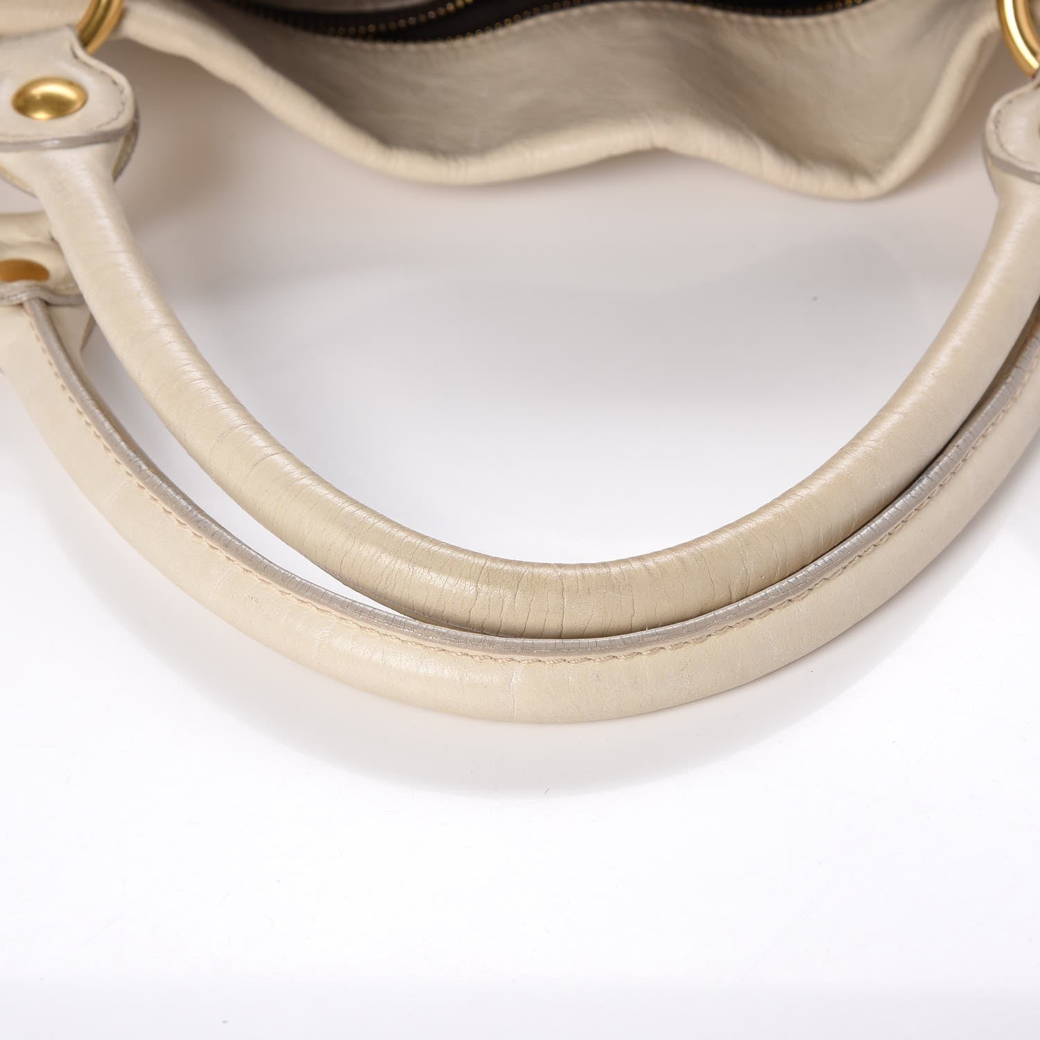 Miu Miu Vitello Lux Bow Bag Quarzo 15 of 20