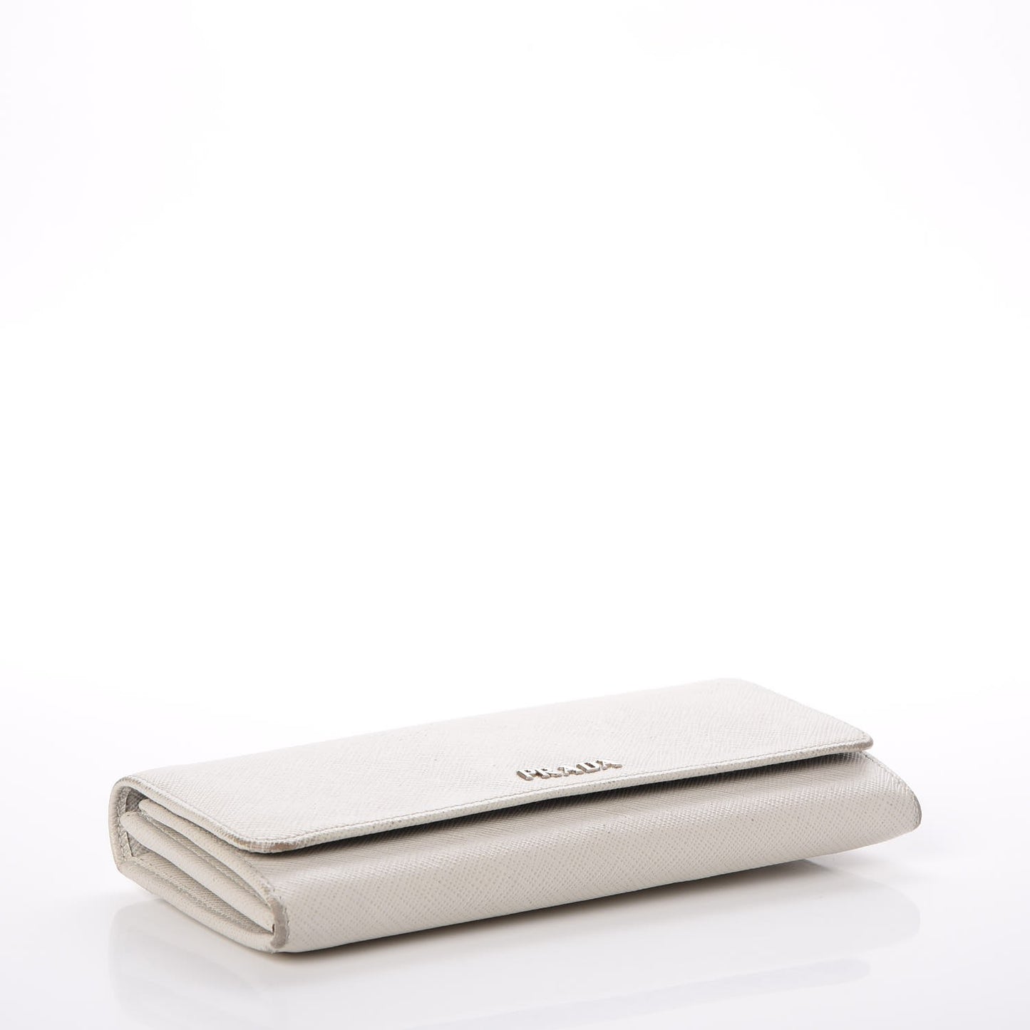 Saffiano Bi-Color Trend Continental Wallet Talco Black