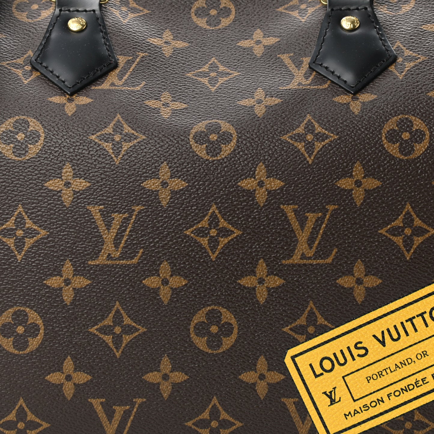 Monogram My World Tour Speedy Bandouliere 30 Black